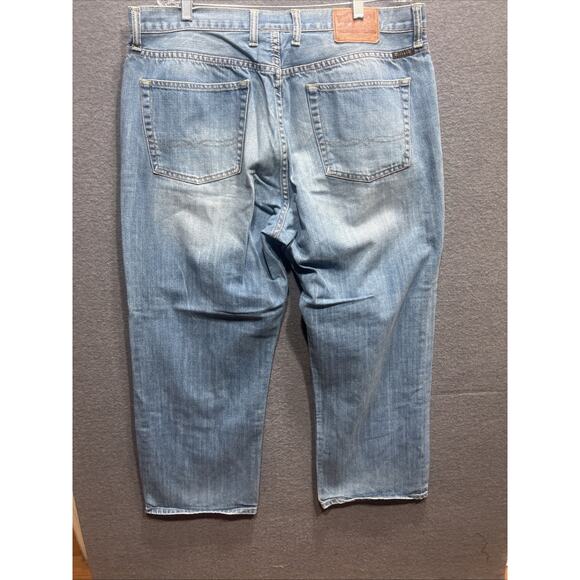 Vintage 90s Lucky Brand Jeans by Gene Montesano Short Inseam Mens Size 38 - Picture 2 of 14